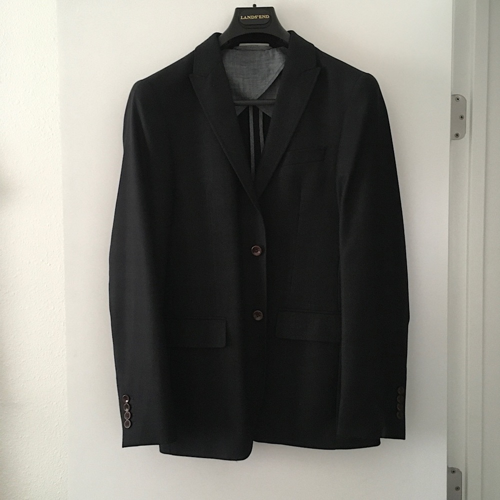 NWT Lands’ End Black Watch Plaid Men’s Sport Coat